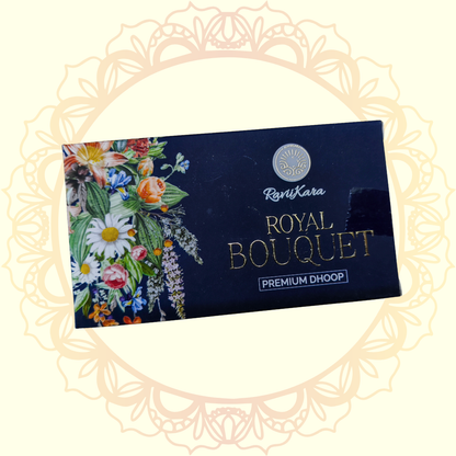 Royal Bouquet Wet Premium Dhoop 100g | Natural Floral & Woody Incense
