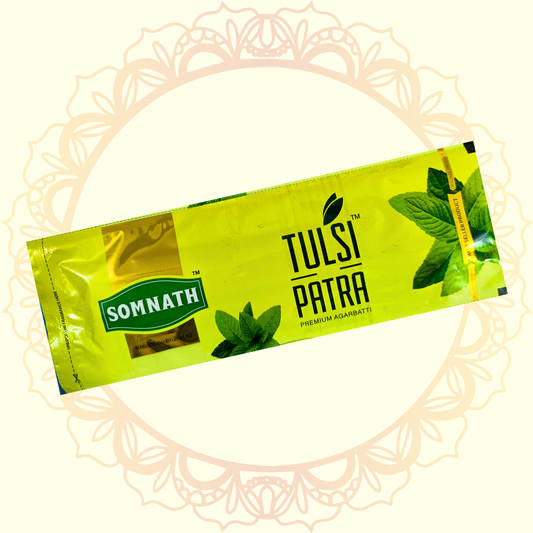 Tulsi Patra Incense Sticks – Somnath (14gms)