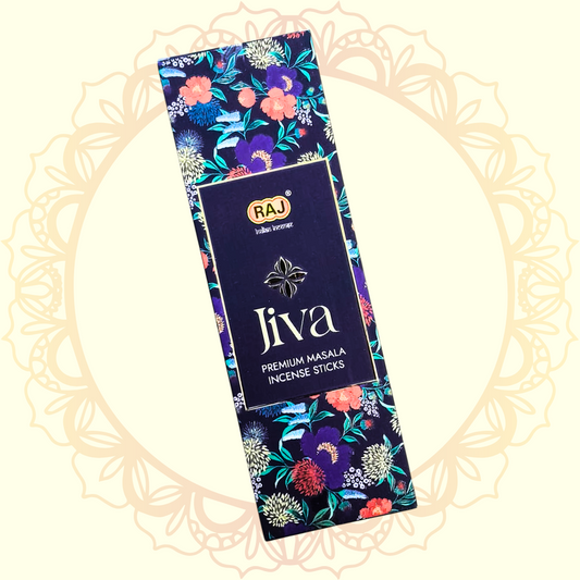 Jiva premium masala incense sticks with rich traditional fragrance
