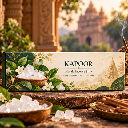 Kapoor Natural Incense Sticks (Agarbatti) – 100g